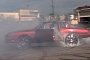 Chevy Monte Carlo Donk on 26-Inch Forgiato Wheels Does a Burnout