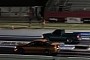 Chevy OBS Race Truck With ZL1 Muscle Drag Races Pontiac GTO, Blows Its Doors Off