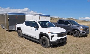 Chevy Silverado EV Goes on a Tow Skirmish Against an F-150 V6, Results Are Surprising