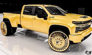 Chevy Silverado HD on 30s Looks Like the Pot of Gold at the End of the Rainbow