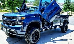 Chevy Silverado With Lambo Doors Is No Supercar, But Xzibit Might Approve