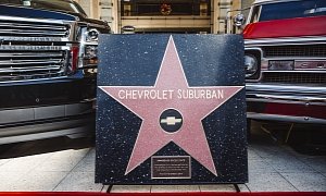 Chevy Suburban Can't Win an Oscar, Does Get a Hollywood Walk of Fame Star