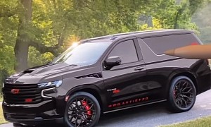 Chevy Tahoe SS Becomes Modern-Day 3-Door K5 Blazer With a Few Quick CGI Tricks