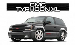 Chevy TrailBlazer SS Becomes a Two-Door GMC Typhoon “XL” in Few “Easy” Steps