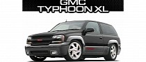 Chevy TrailBlazer SS Becomes a Two-Door GMC Typhoon “XL” in Few “Easy” Steps