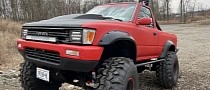Chevy V8-Swapped Toyota Pickup Ditches Sensibility for Rock Crawling and Mud Bogging