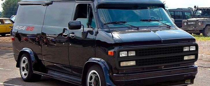 Chevy Van "454 SS" rendering
