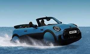 Childish Take on Amphibious MINI Highlights a Very Serious Climate Issue