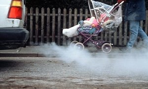 Children Breathe In 30% More Exhaust Fumes Because of Their Height