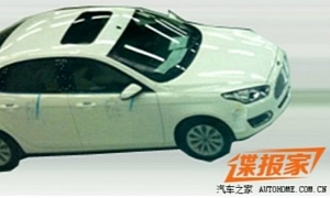 China-Bound Ford Escort Spotted Without Camouflage