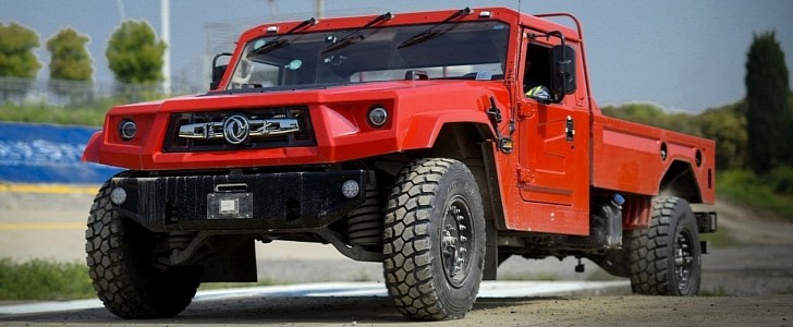 China builds a blatant copy of the Hummer