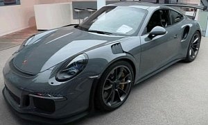 China Grey Porsche 911 GT3 RS Is Real, Borrows Aston Martin Color