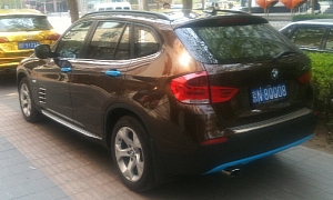 China Has the Blue Power Ranger's BMW X1