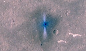 China Landing Site on Mars Looks Weirdly Blue, Special Glasses Reveal a Surprise