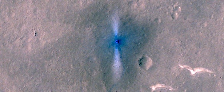 Tianwen-1 landing site on Mars