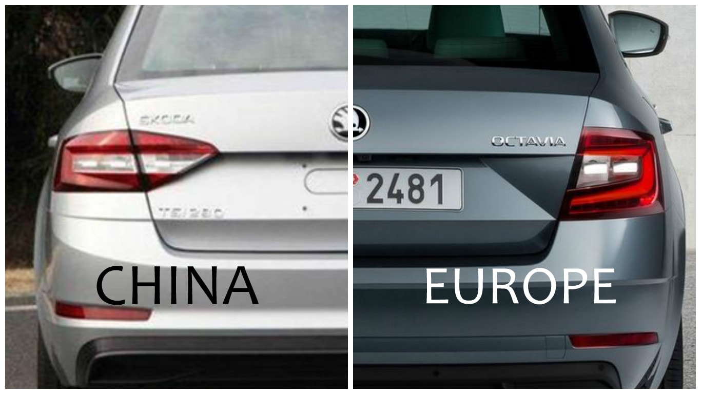 China Made 17 Skoda Octavia Facelift Has Superb Taillights Autoevolution