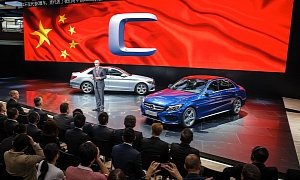 China-Only Mercedes-Benz C-Class Long Gets Launched in Beijing <span>· Live Photos</span>