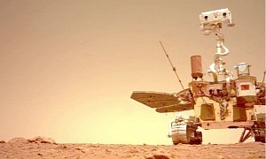 China Releases Video Footage and Audio of Its Zhurong Rover on Mars