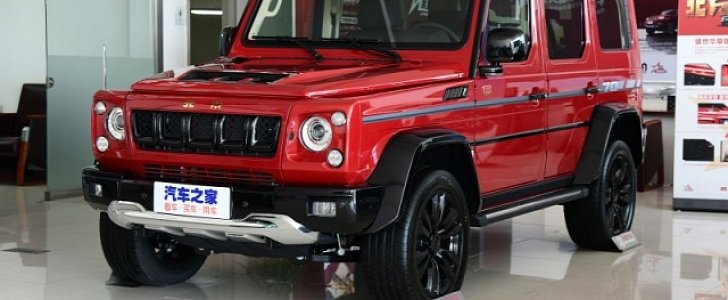 China S Mercedes G Class Clone Even Has G63 6x6 And Amry Versions Autoevolution
