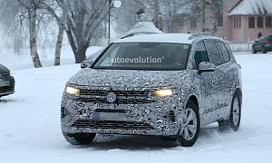 China's Volkswagen SMV Crossover Caught Testing in Europe
