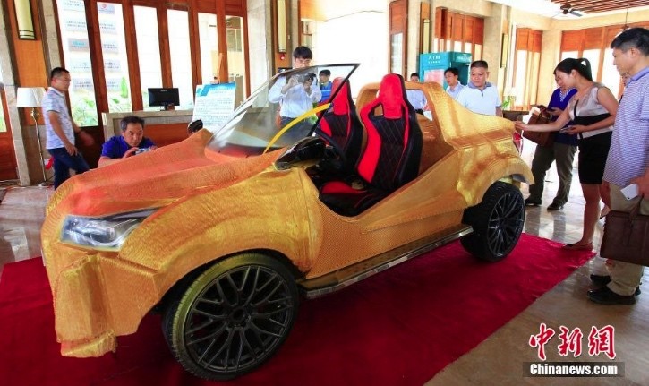 China's forst 3D printed car