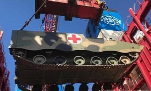 Chinese Armored Vehicles Land in Europe