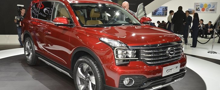Chinese Automaker GAC Invades 2017 Detroit Auto, GS7 Looks Good