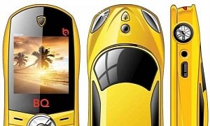 Chinese BQM Monza Phone Looks Like a Sportscar Scale Model