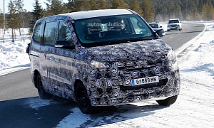 Chinese Brilliance Jinbei Minivan Spotted Tested in Sweden