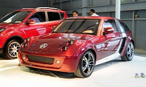 Chinese Company Makes Clone of smart roadster coupe