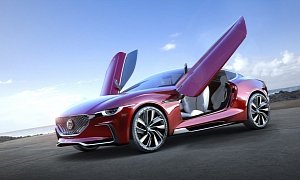 Chinese Ownership Suits MG Just Fine, Brand Reveals Scissor Doors Coupe Concept