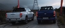 Chinese Pickup Truck Drag Races Mitsubishi Triton, Somebody Gets Walked