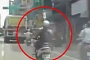Chinese Rides Scooter with IV Injection