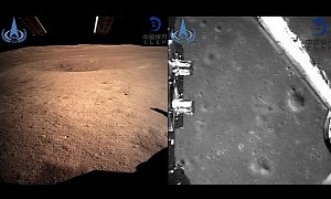 Chinese Rover Lands on Dark Side of the Moon, First Photos Released