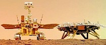 Chinese Rover Looks Weirdly Comical in Photo From Mars That Shames NASA