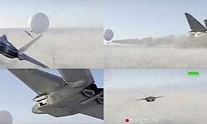 Chinese Spy Balloon Dogfights F-22 Raptor Like a Pro, Animation Ending Is Unexpected