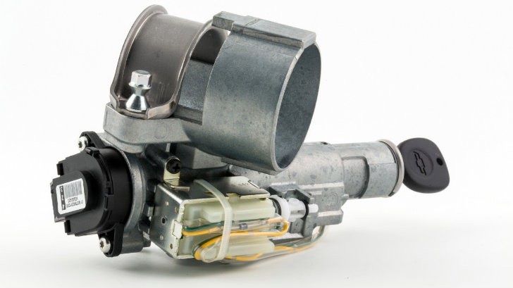 Redesigned GM ignition switch
