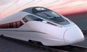 Chinese Train Breaks Speed Record