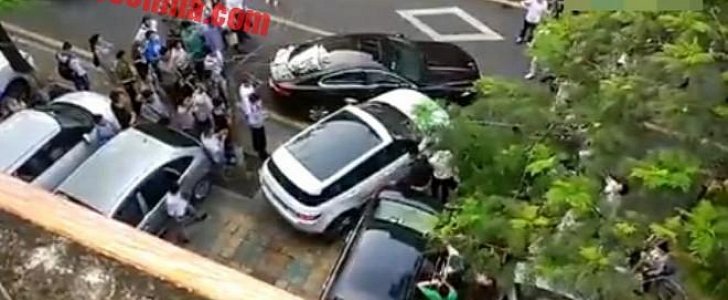 Parking rage in China