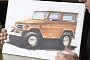 Chip Foose Redesigns Classic Toyota Land Cruiser, Adds Muscular Fender Flares