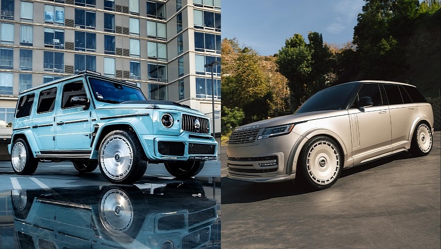 Range Rover 1016Industries vs Brabus G700 RDB 