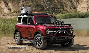 Choose Your Favorite 2021 Ford Bronco Color on the 4-Door Fishing Guide Concept
