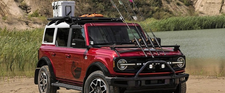Ford Bronco Fishing Guide render