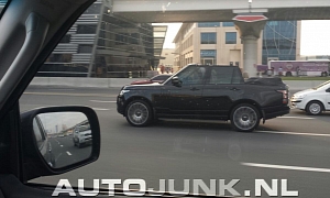 Chopped Up Range Rover Convertible Seen in Dubai