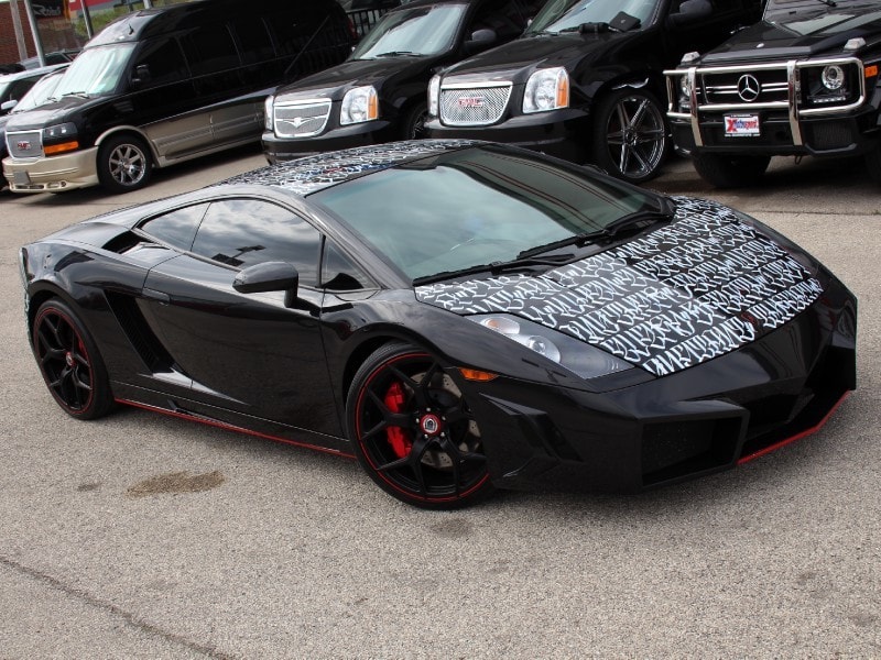 Chris Brown Is Selling His Lamborghini Gallardo Wrapped with Tupac Lyrics -  autoevolution