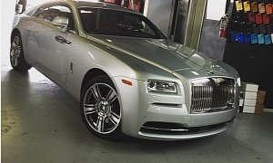 Chris Brown Needs Your Help for a New Wrap on His Rolls-Royce Wraith