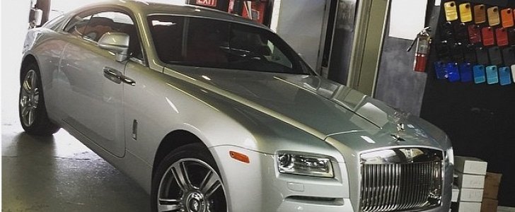 Chris Brown Needs Your Help for a New Wrap on His Rolls-Royce Wraith