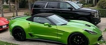 Chris Brown Treats His Mother to Corvette C7 Convertible Because He's a Good Son