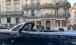 Chris Eubank Runs Over His Designer Bag While Parking His Rolls-Royce