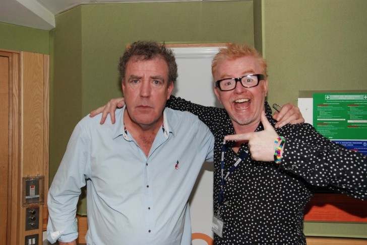 Jeremy Clarkson and Chris Evans